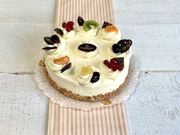 Slagroomtaart - rond