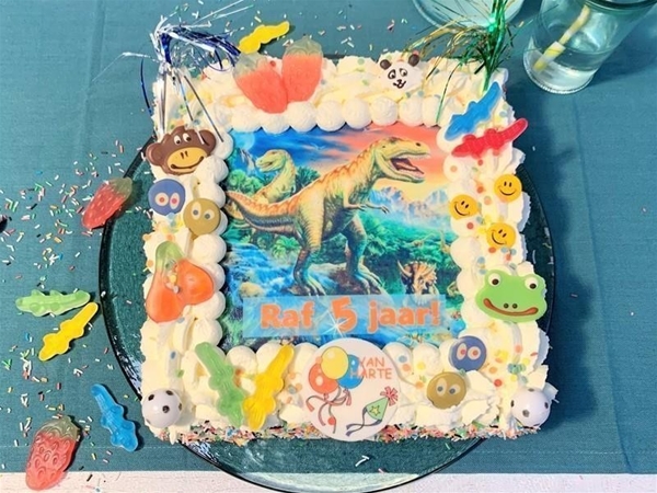 Foto Slagroomtrt vierkant