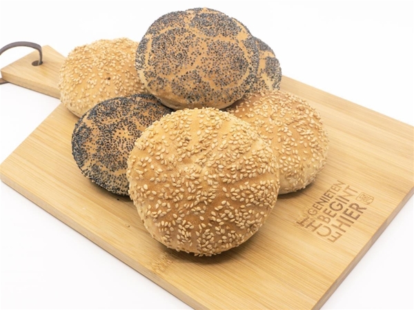 Mini witte bolletjes (ma/se) 6st